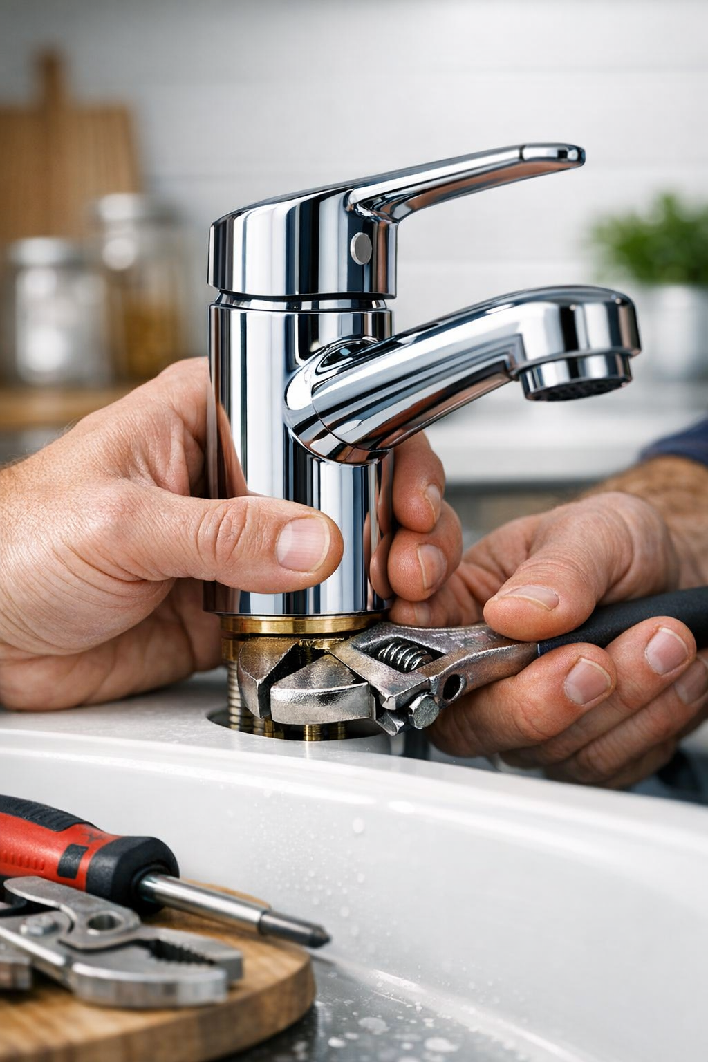 Tap and mixer replacement