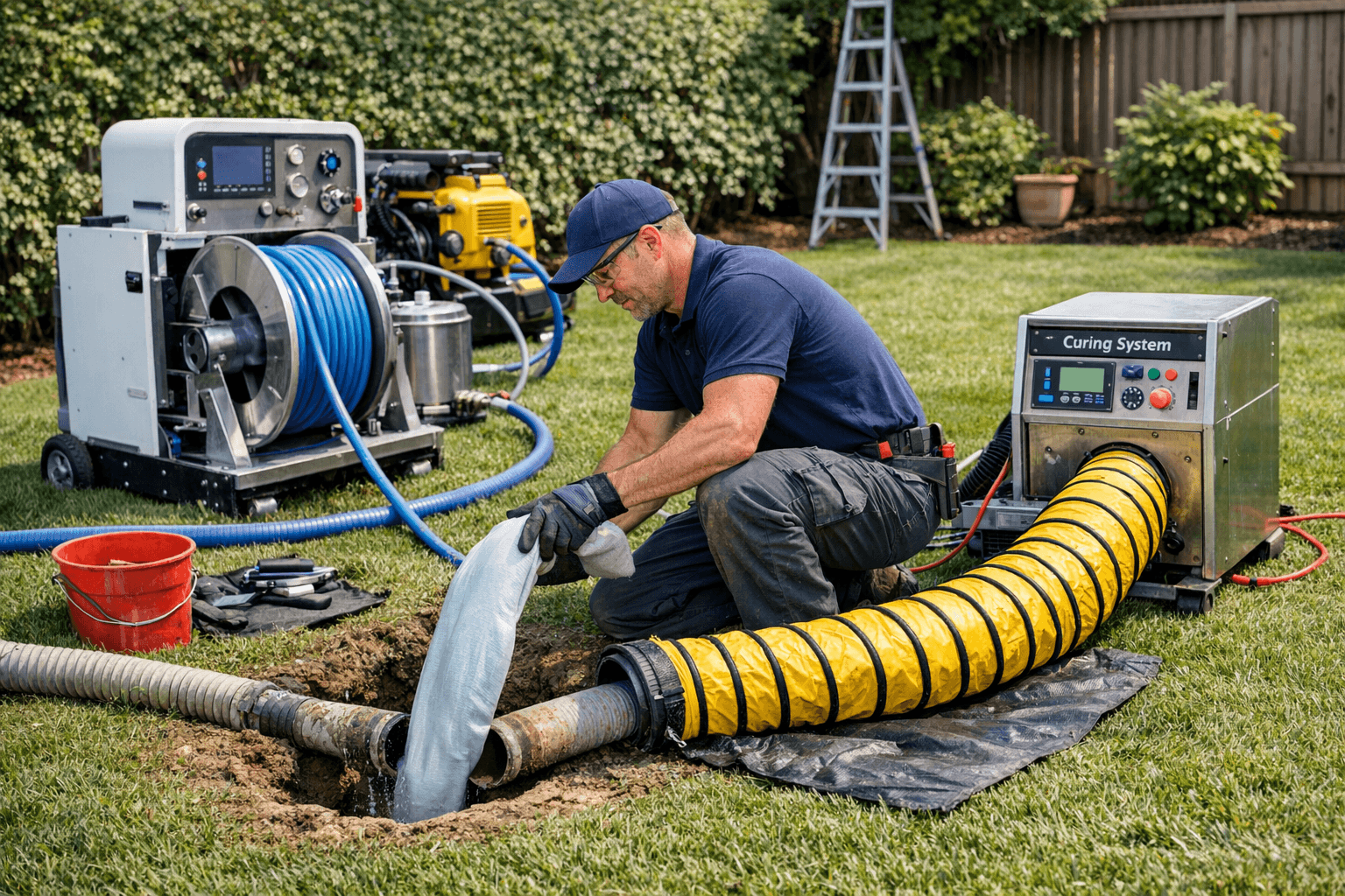 Pipe relining and repair services