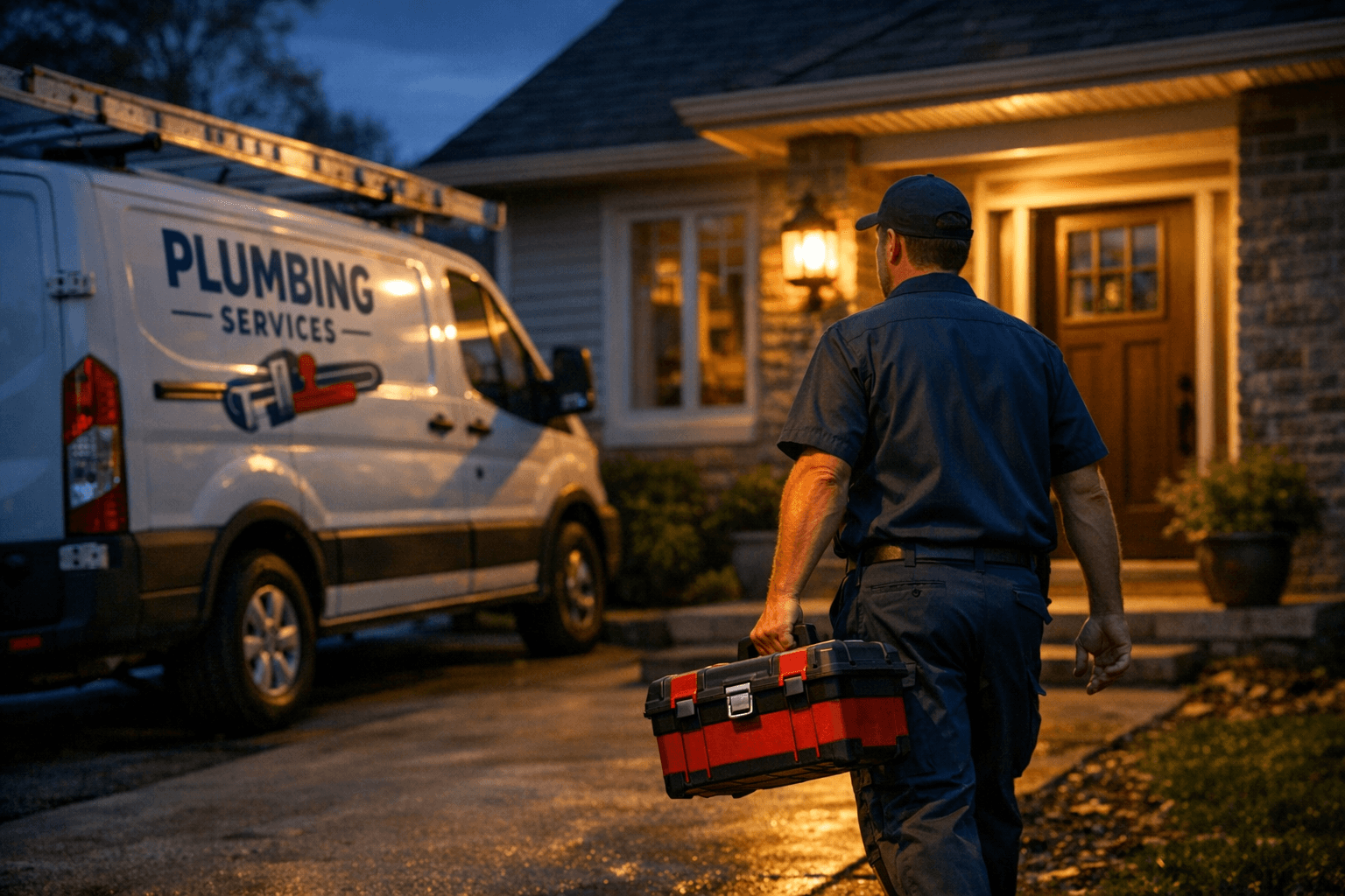 24/7 emergency plumbing services