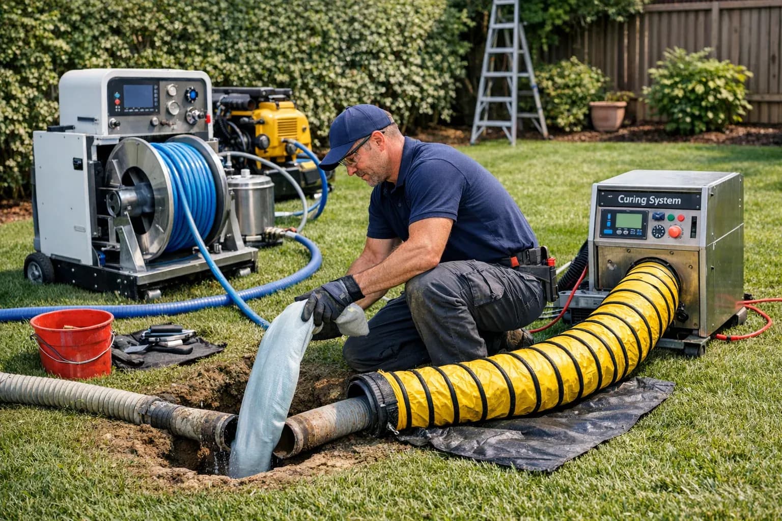 Pipe relining and repair services